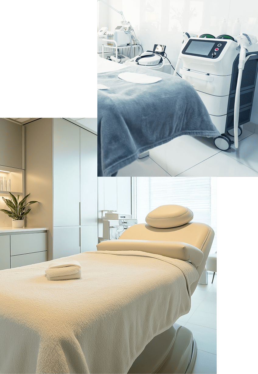 広々とした新空間で、もっと快適な美容体験を。